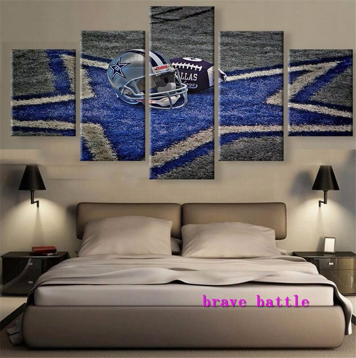 Dallas Cowboys Canvas Wall Art for Bold Fan Room Decor