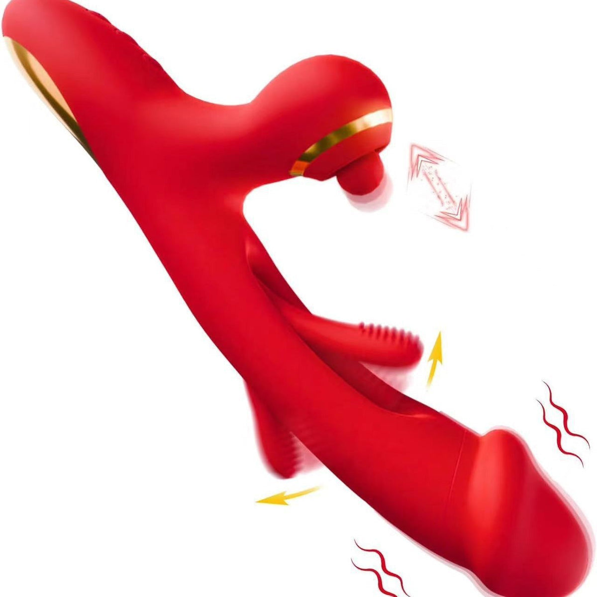 Rechargeable Intimate Stimulator, Multi-Function Design