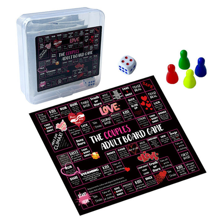 Date Night Chessboard Drinking Game for Couples & Friends