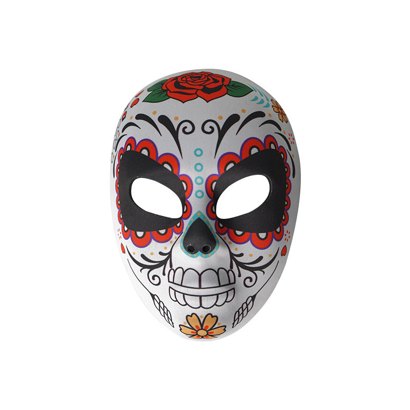 Day of the Dead Skull Mask for Colorful Costume Looks