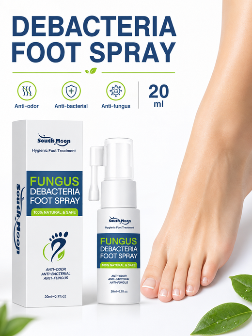 Debacteria Foot Spray — Natural Antifungal & Odor Relief