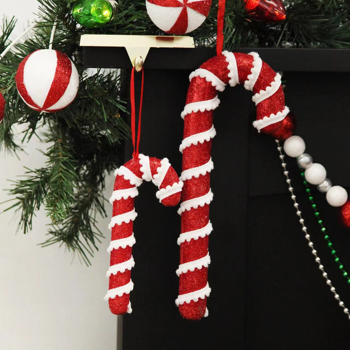 Candy Cane Christmas Ornament for Cheerful Tree Decor