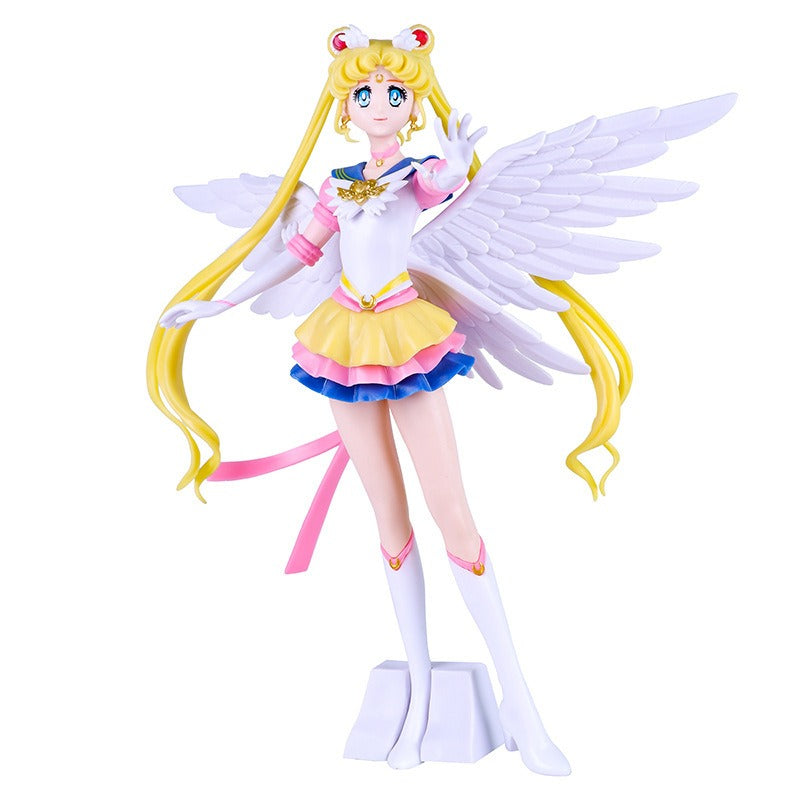 Sailor Moon Collectible Figure With Dramatic Wings