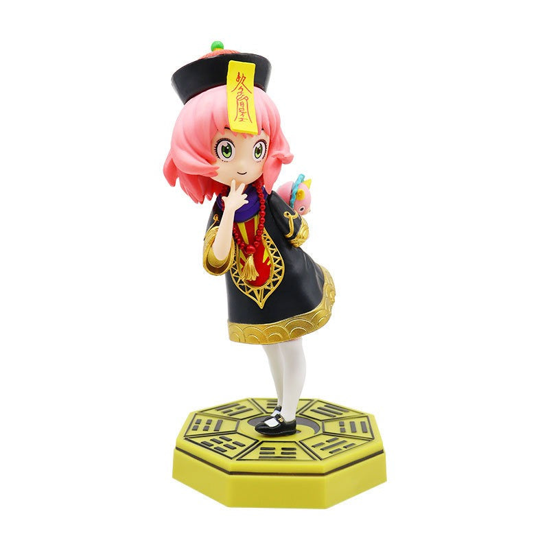 Anime Collectible Figurine with Colorful Desk Decor