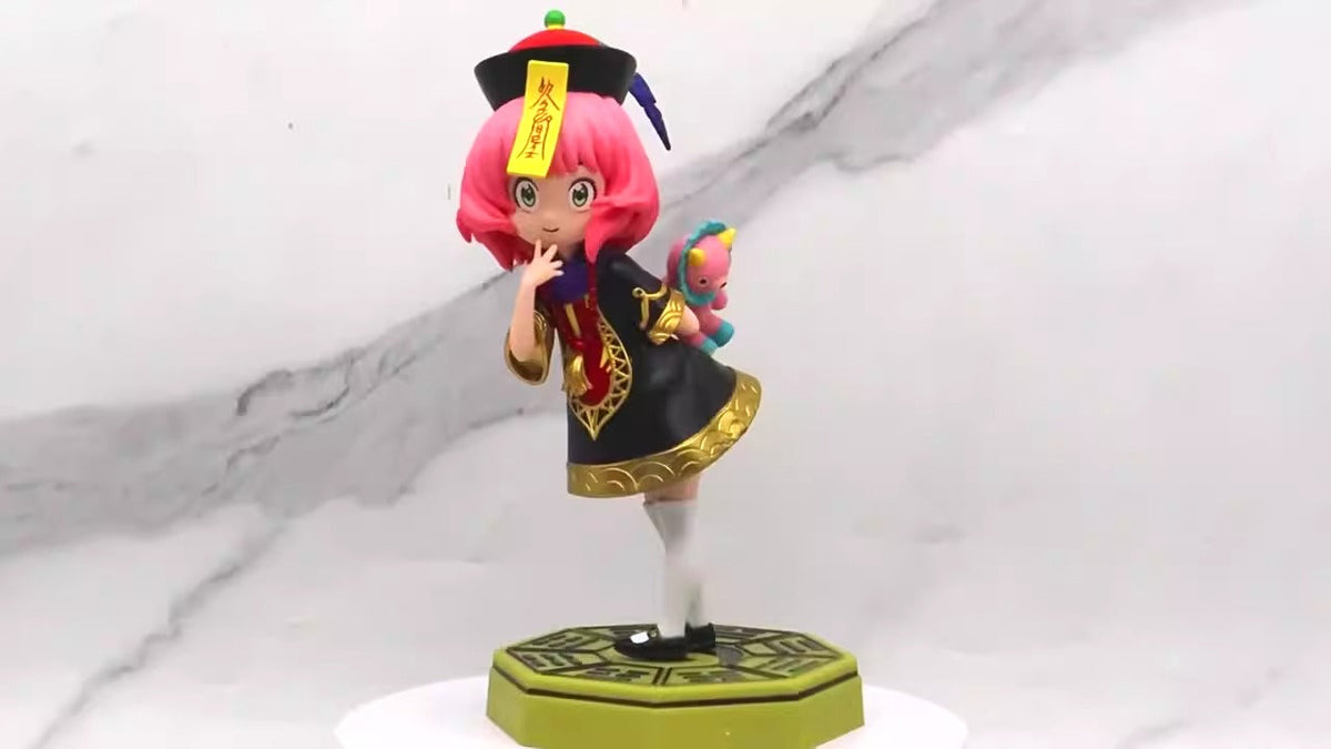 Anime Collectible Figurine with Colorful Desk Decor