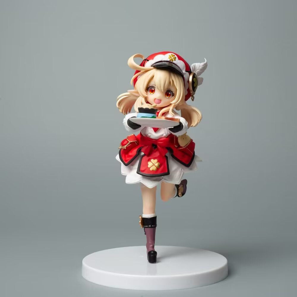 Klee Anime Figurine for Café-Themed Display Decor