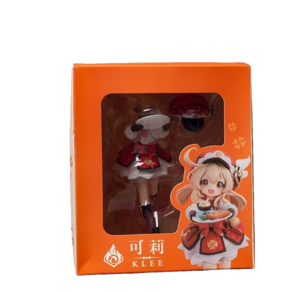 Klee Anime Figurine for Café-Themed Display Decor