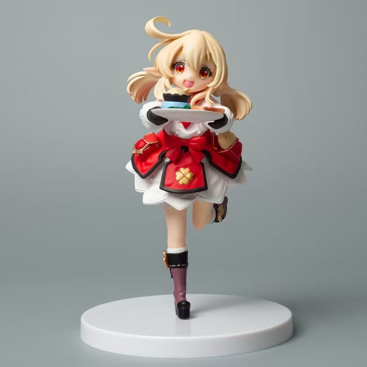 Klee Anime Figurine for Café-Themed Display Decor