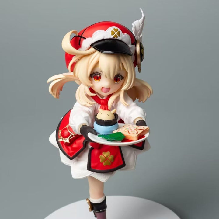 Klee Anime Figurine for Café-Themed Display Decor