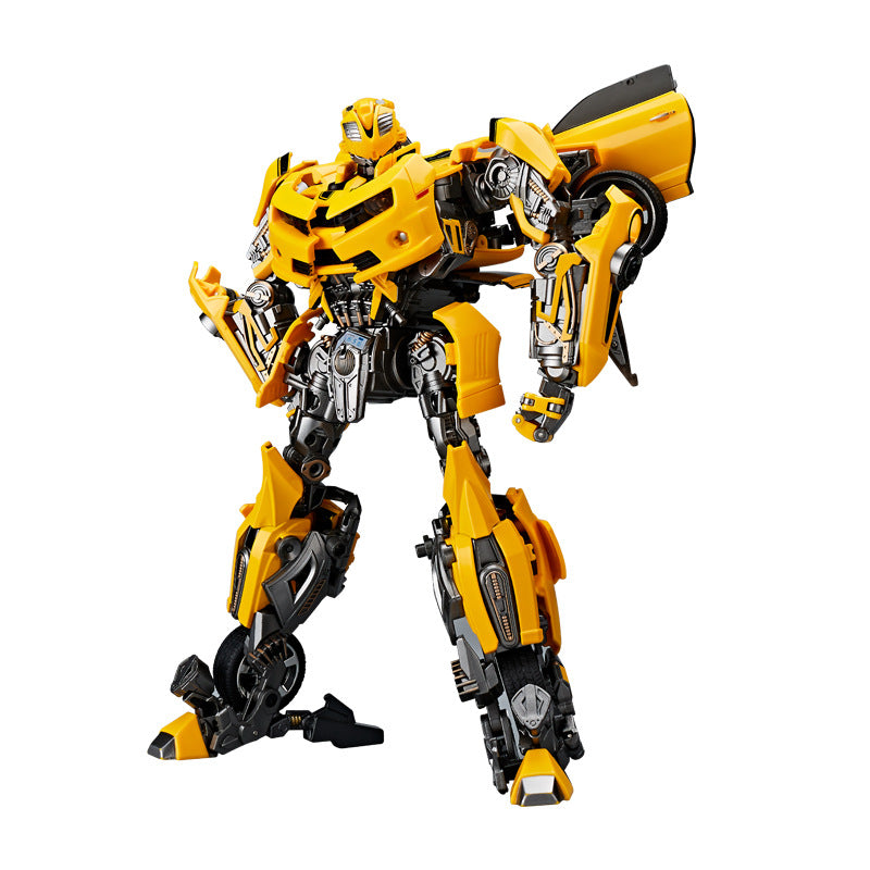 Transforming Robot Toy with Alloy-Style Display Detail