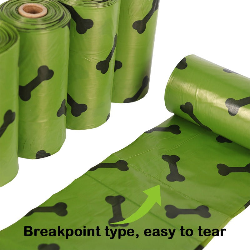 Degradable Dog Poop Bags With Compact Dispenser