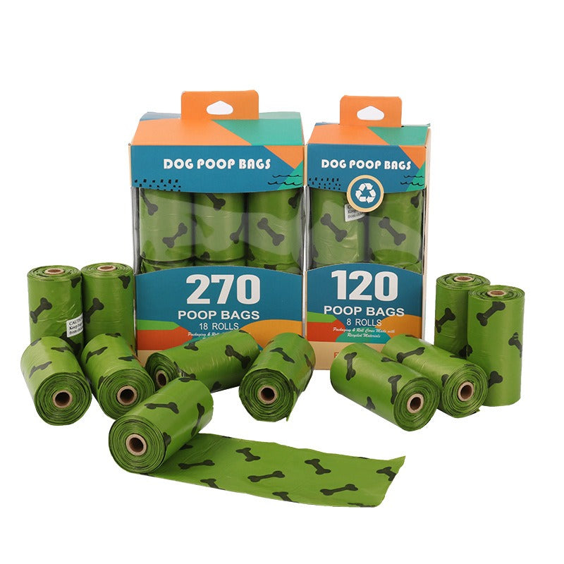 Degradable Dog Poop Bags With Compact Dispenser