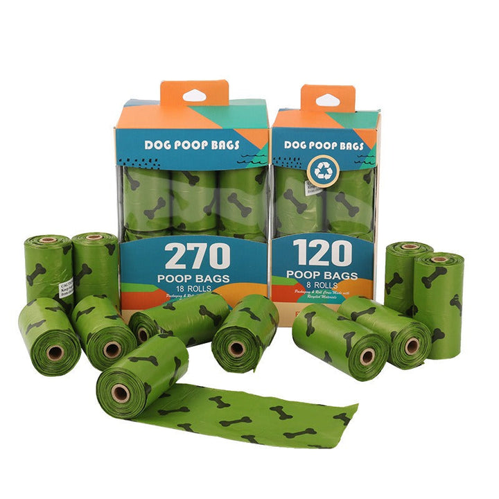Degradable Dog Poop Bags With Compact Dispenser