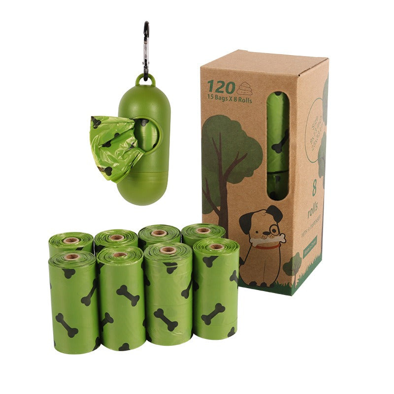 Degradable Dog Poop Bags With Compact Dispenser