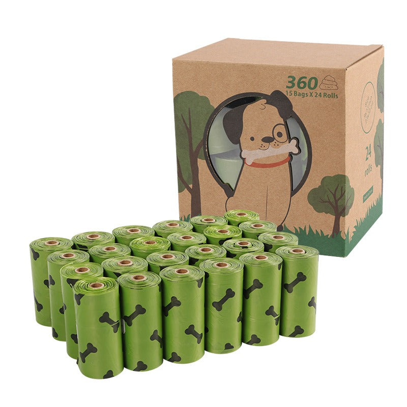 Degradable Dog Poop Bags With Compact Dispenser