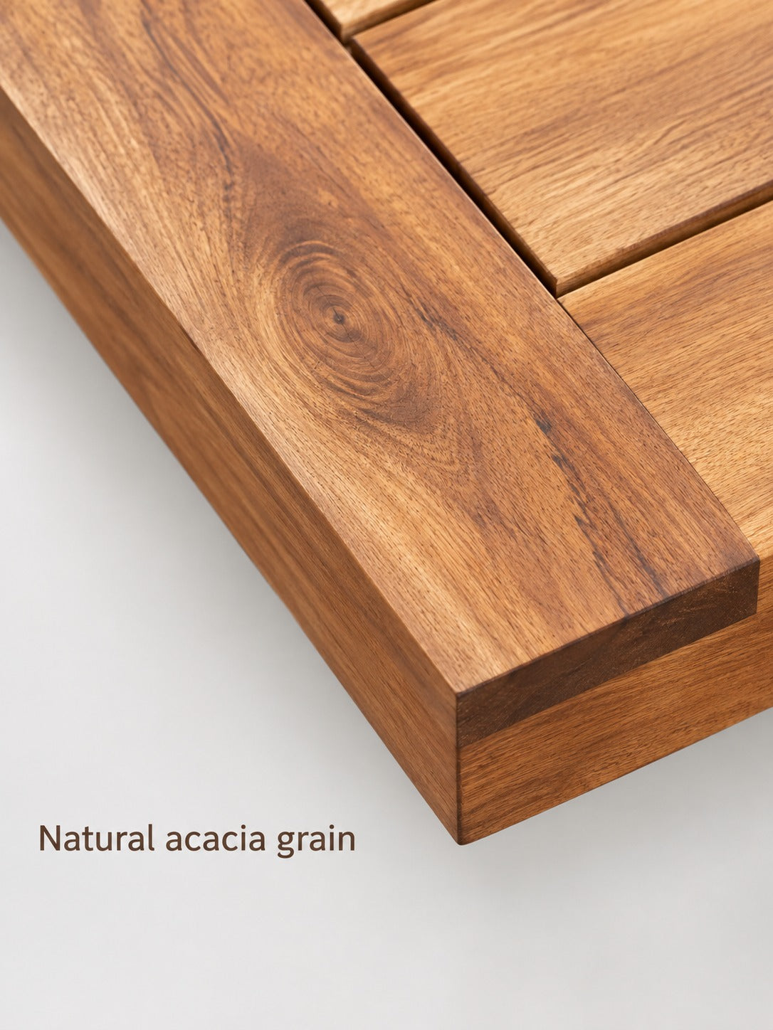 Acacia Wood Dining Table for Indoor and Outdoor Use