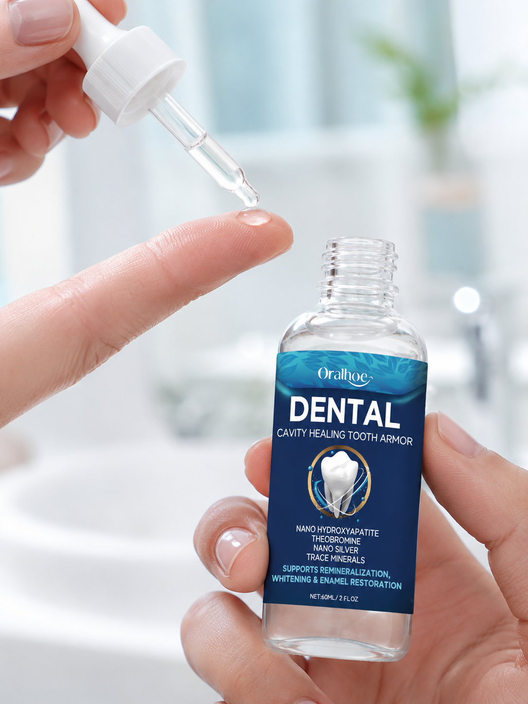 Dental Care Serum — Remineralize & Whiten with Nano-HA