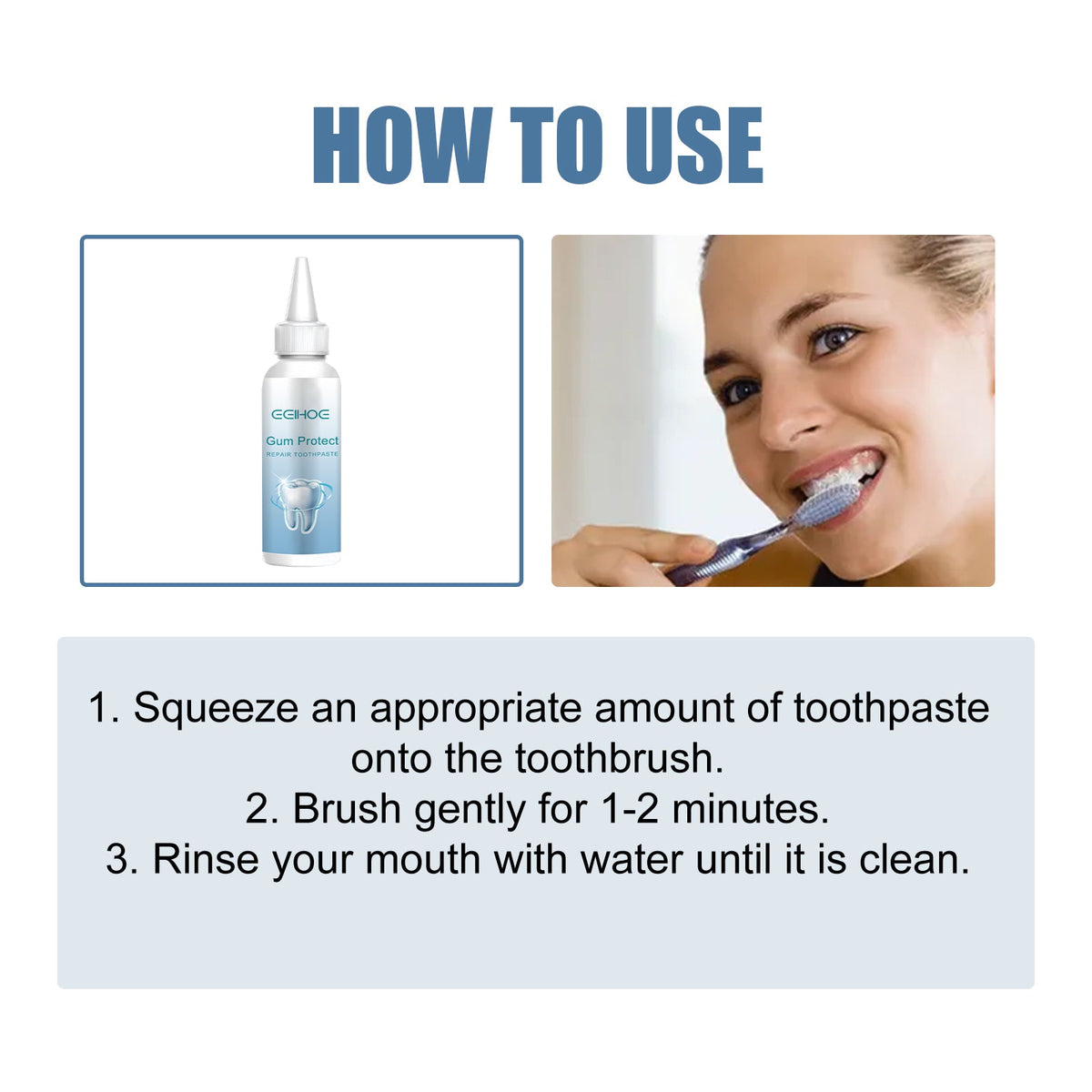 Precision Gum Care Toothpaste for Fresher Smiles
