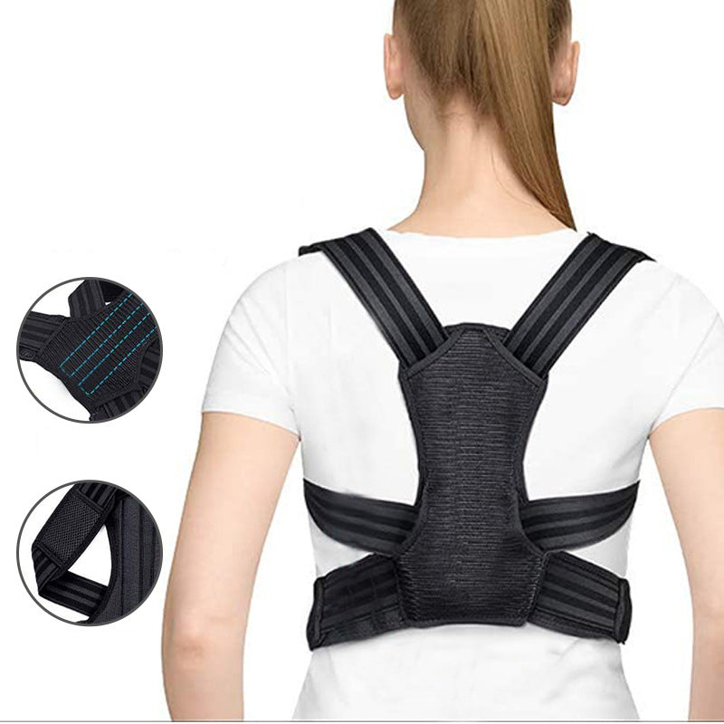 Posture Corrector Brace for Desk Work, Adults & Kids