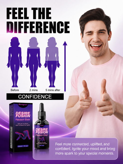 Desire Fusion Passion Elixir — Instant Libido Boost in 5