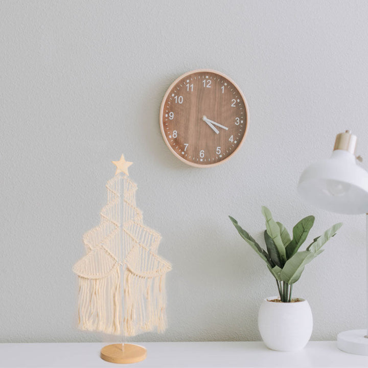 Macramé Christmas Tree Decor for Cozy Small Spaces