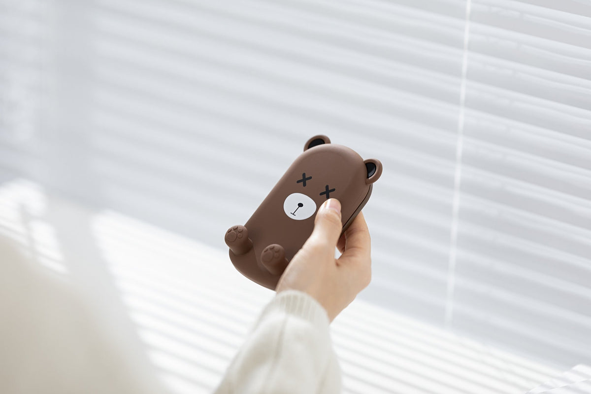 Cute Foldable Bear Phone Stand with Adjustable Angle