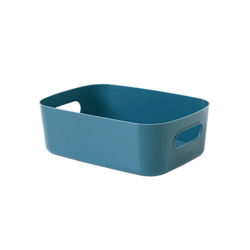 Desktop Storage Bin with Handles for Desk and Vanity
