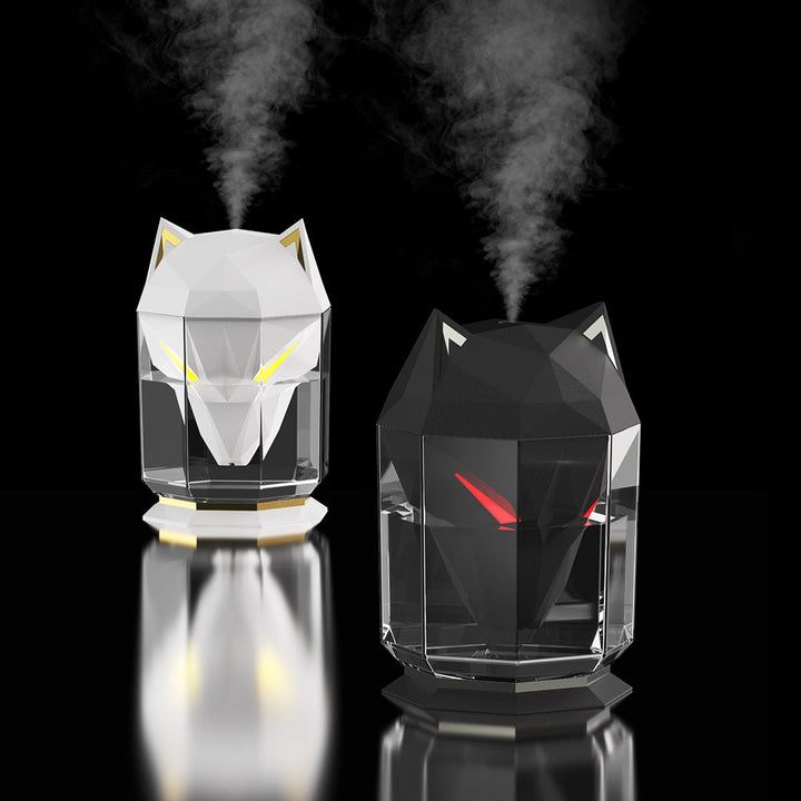Wolf Humidifier Large-Capacity Illuminated Desktop Decor