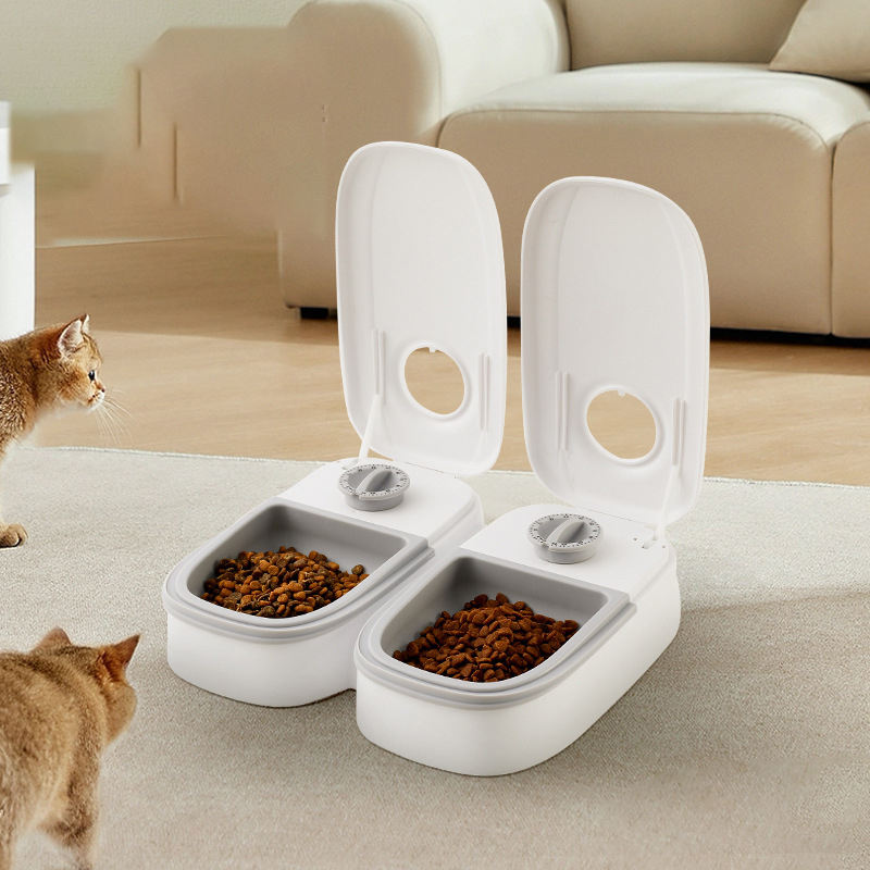 Automatic Cat Feeder With Timed Portion Control Meals