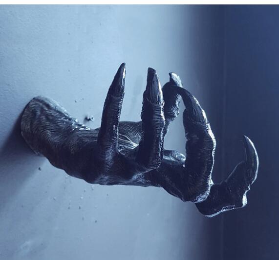 Devil's Claw Wall Ornament for Gothic Horror Decor
