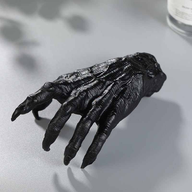 Devil Claw Wall Hook Halloween Gothic Wall Accent Decor