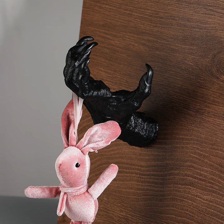 Devil Claw Wall Hook Halloween Gothic Wall Accent Decor