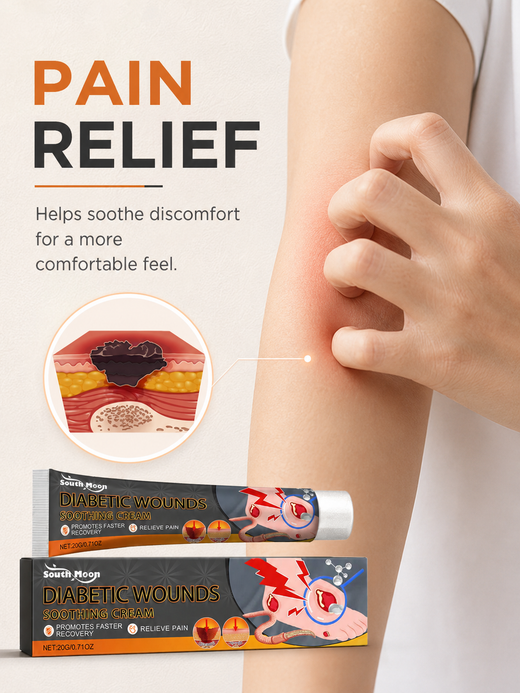 Diabetic Wounds Soothing Cream – Accelerates Healing