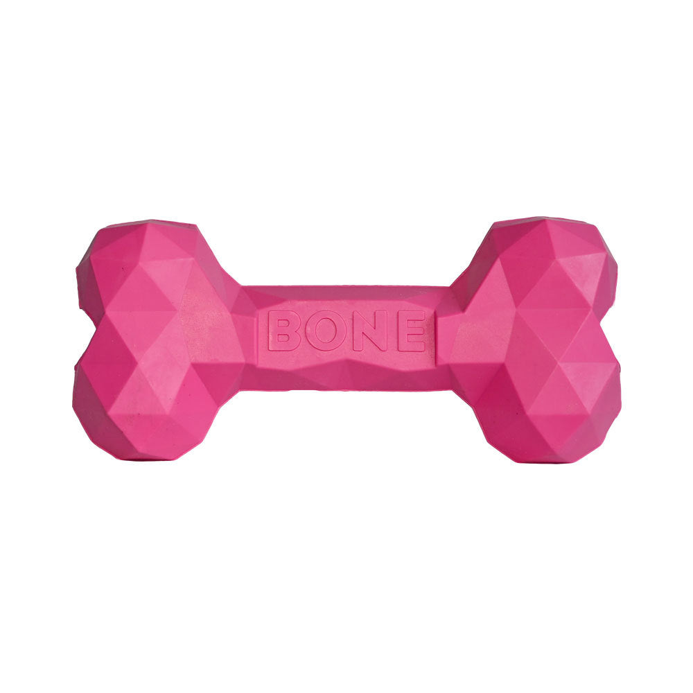 Dog Slow-Feeding Chew Toy with Diamond Bone Texture