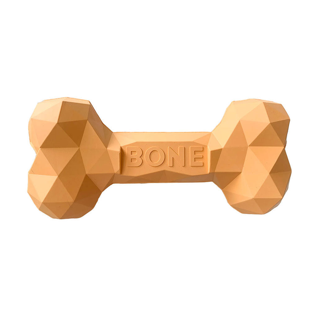 Dog Slow-Feeding Chew Toy with Diamond Bone Texture