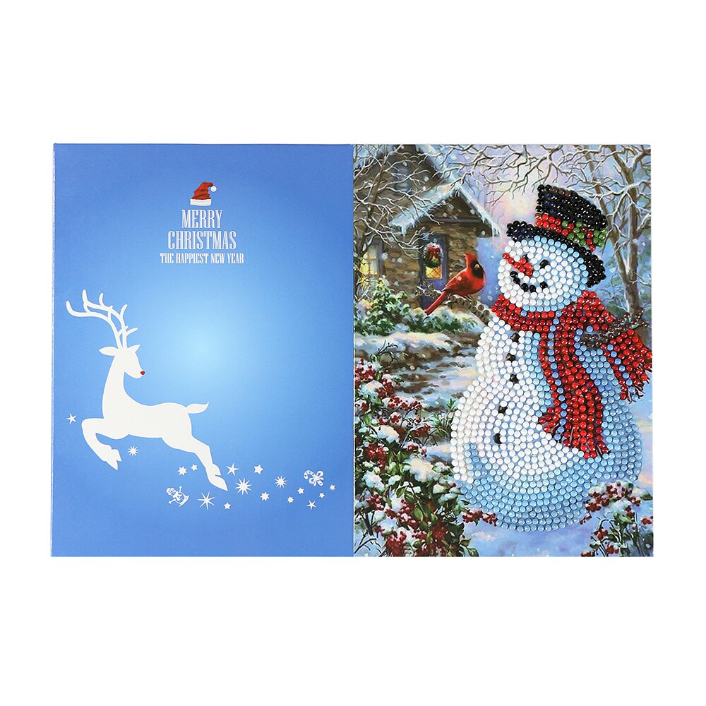 Diamond Painting Christmas Greeting Cards DIY Craft