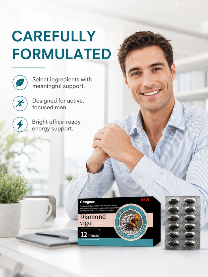 Diamond Vigo Supplement For Men - Instant Energy & Stamina
