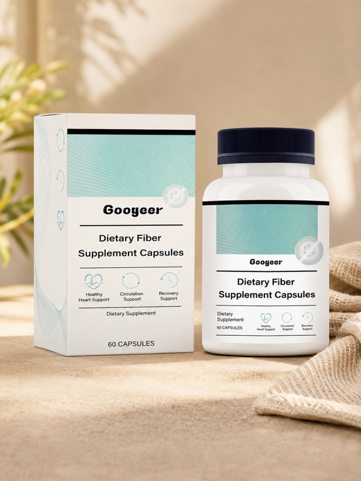 Fiber Supplement Capsules — Heart, Circulation & Detox