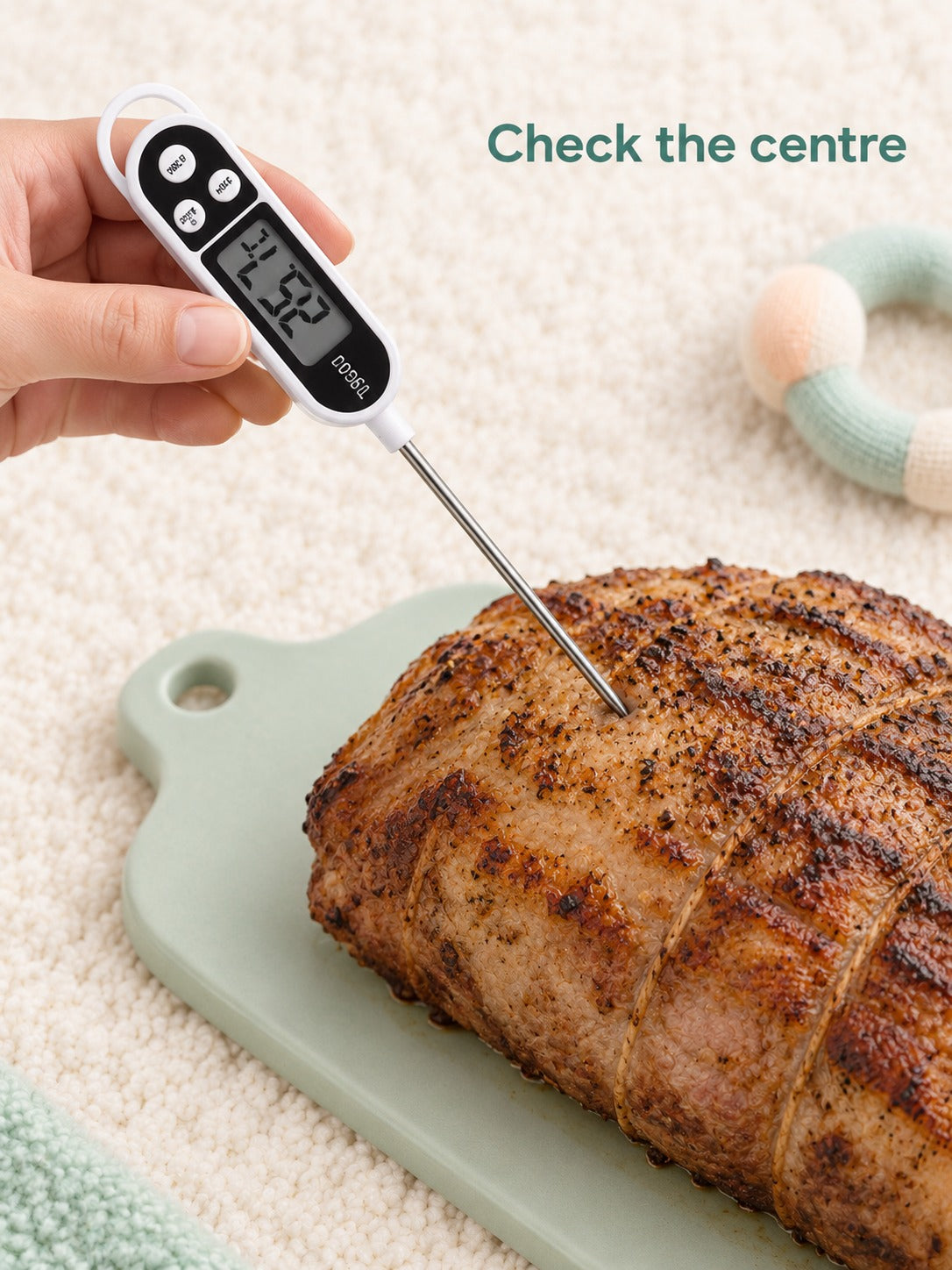 Digital Pen Food Thermometer for BBQ, Baking & Baby Milk