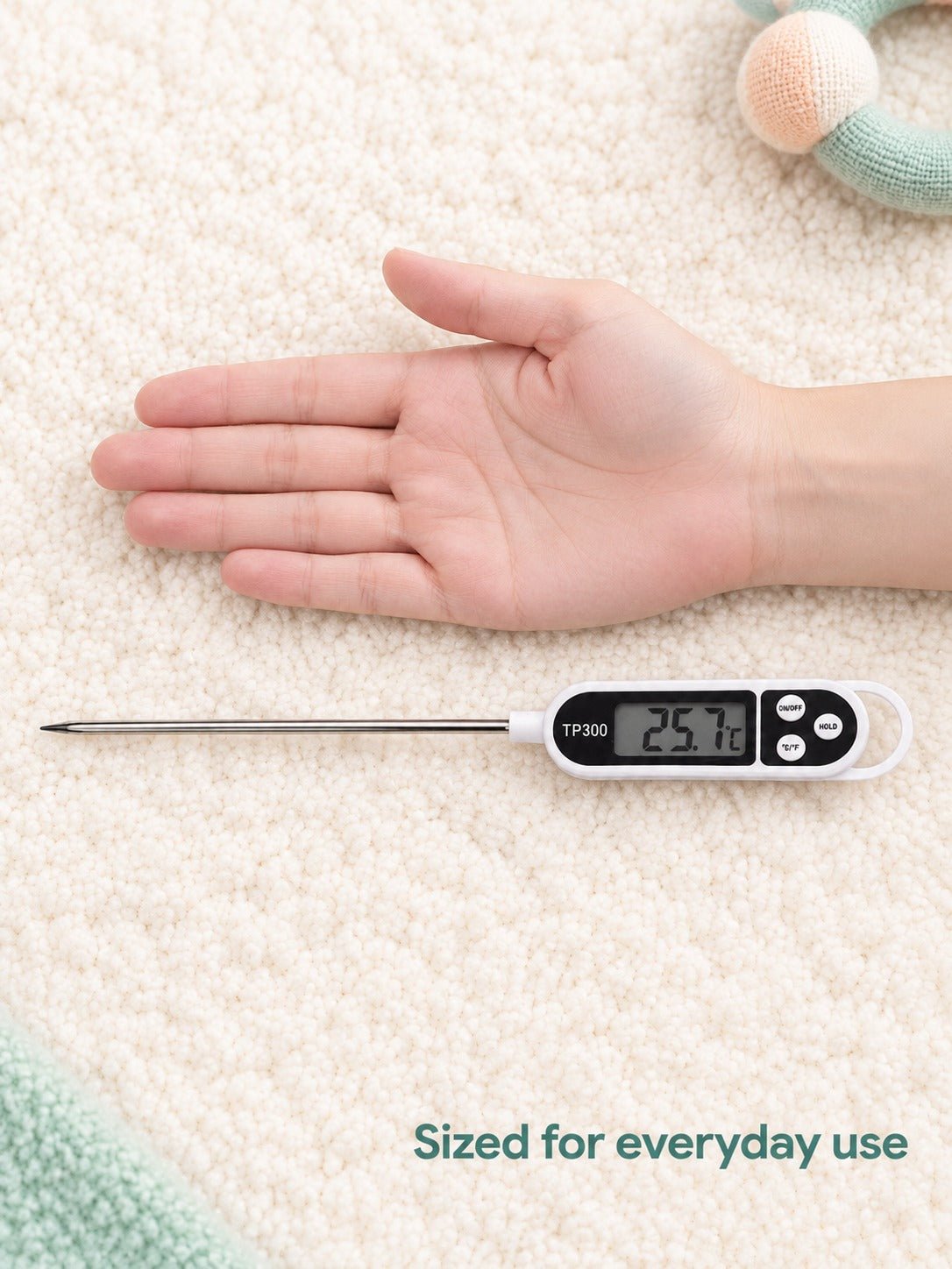 Digital Pen Food Thermometer for BBQ, Baking & Baby Milk