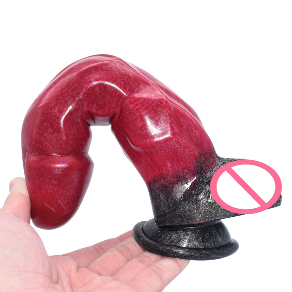 Silicone Anal Plug With Stable Hands-Free Positioning