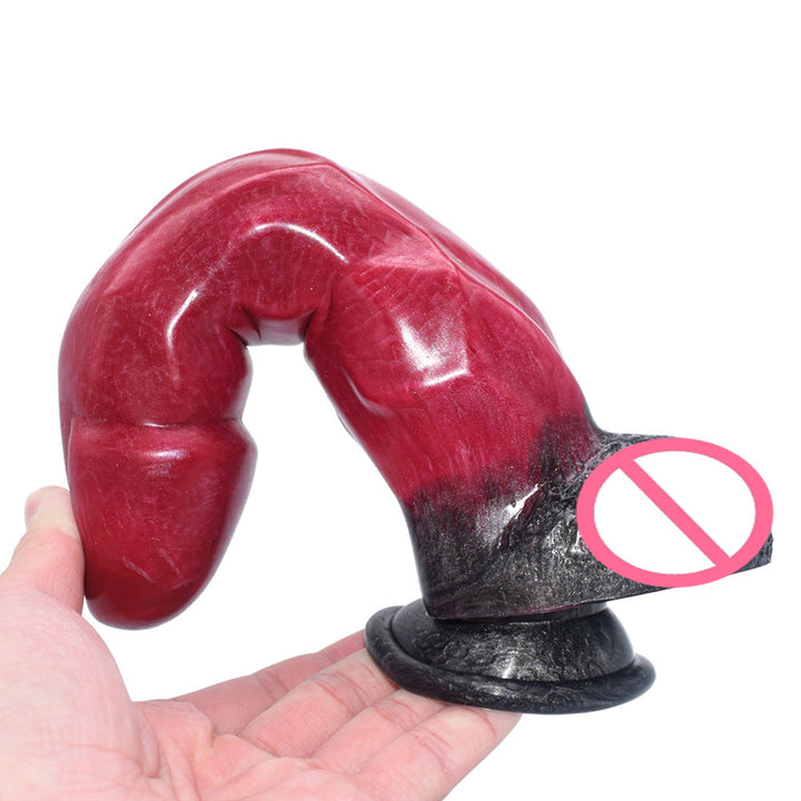 Silicone Anal Plug With Stable Hands-Free Positioning