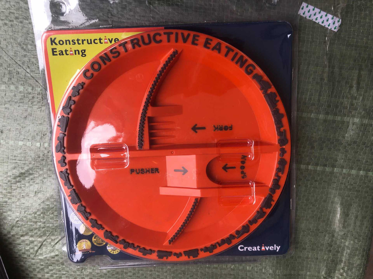 Construction Utensil Set for Kids | Playful Mealtimes