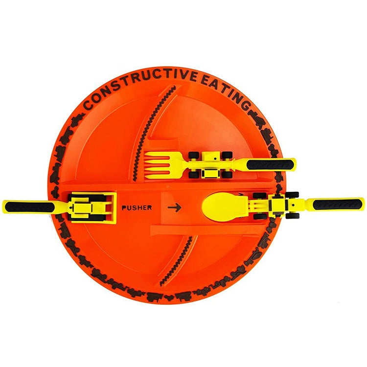 Kids Construction Tableware Set for Happier Mealtimes