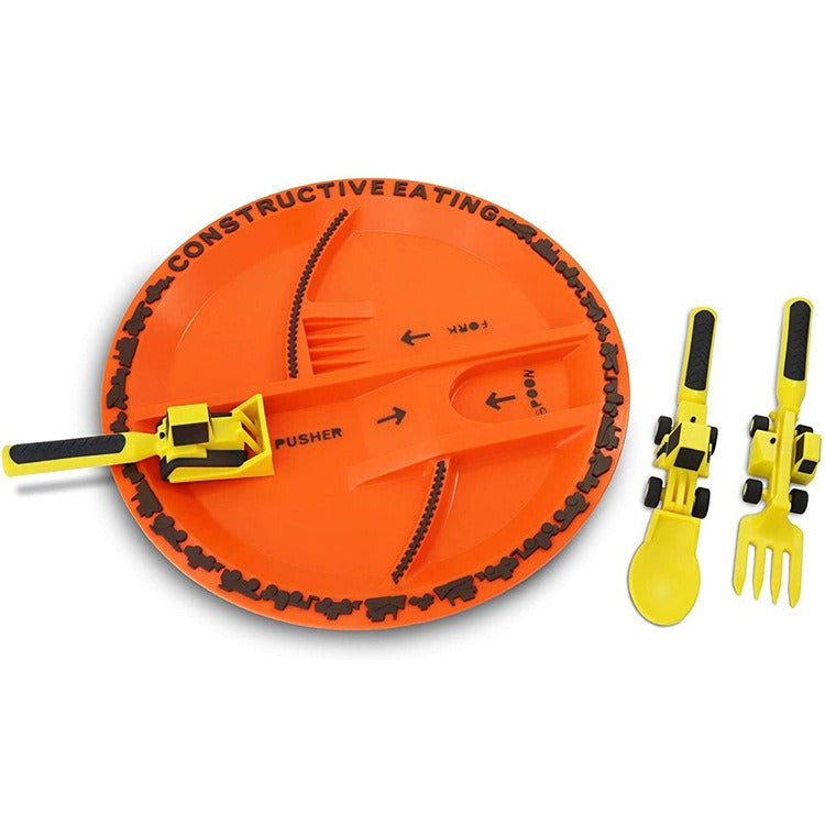 Kids Construction Tableware Set for Happier Mealtimes