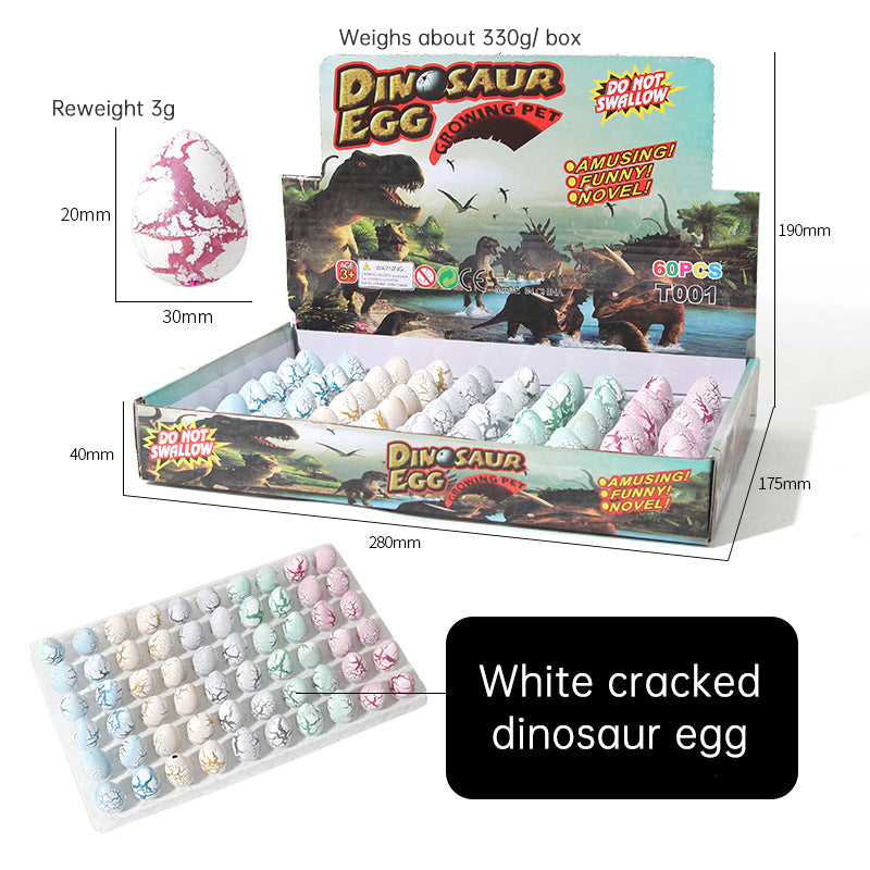 Dinosaur Egg Hatch Toys – 60pc Water Surprise Set