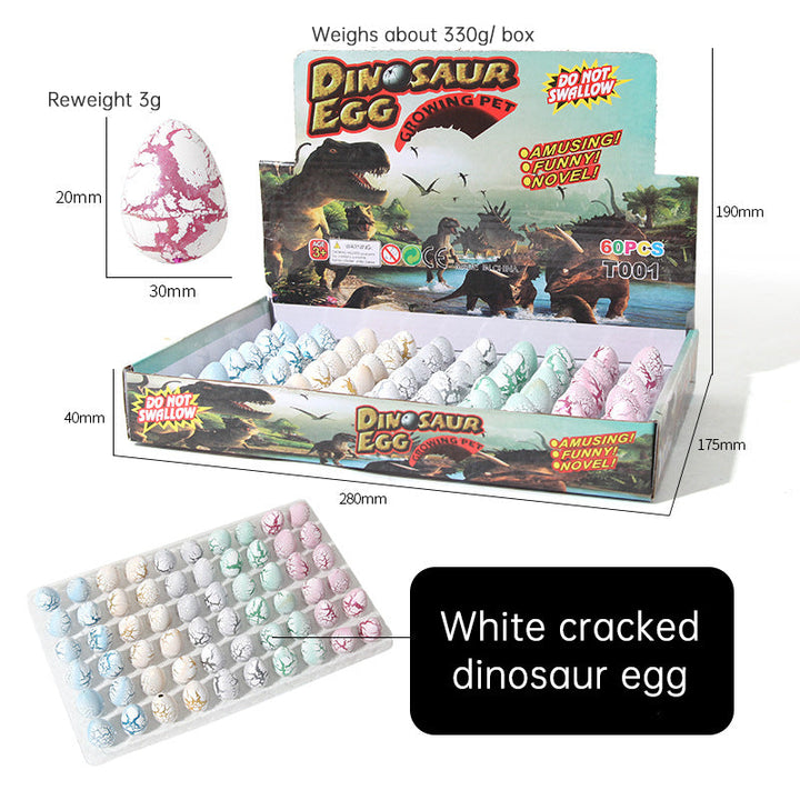 Dinosaur Egg Hatch Toys – 60pc Water Surprise Set