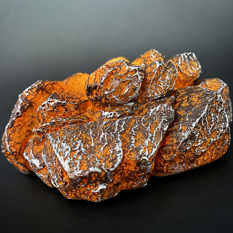 Dinosaur Egg Resin Ornament – Glowing Lava Fantasy