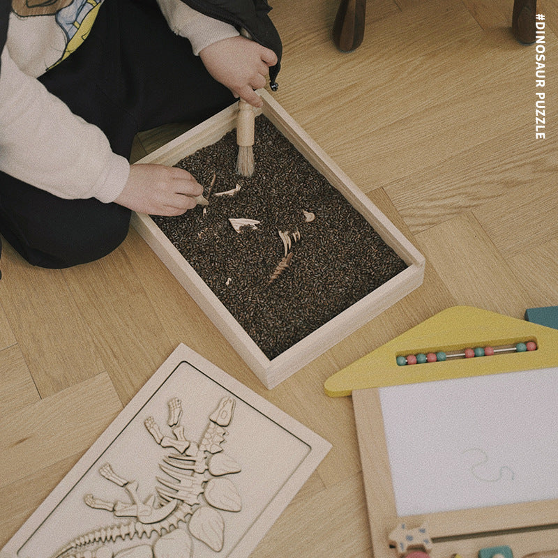 Dinosaur Fossil Excavation Kit for Screen-Free Play
