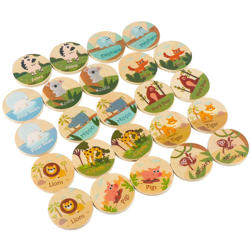 Dinosaur Memory Matching Game for Screen-Free Learning